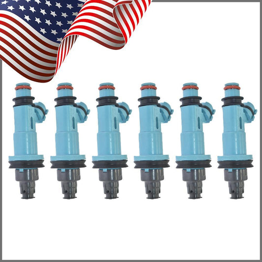 Set of 6 Fuel Injectors 23250-46090 for Toyota GS300 1998-2005 for Toyota Supra