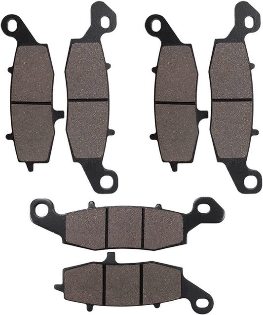 Brake Pads Front Rear for Kawasaki Vulcan 1500 VN1500/Vulcan 1600 VN1600 Classic
