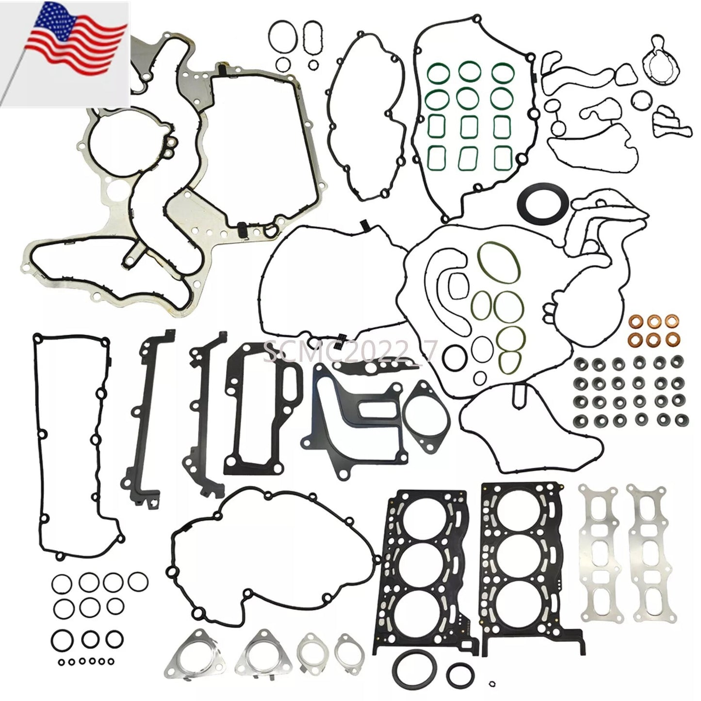 Engine Cylinder Head Gasket Repair Kit for VW Touareg for AUDI A4 A5 A6 for A8 Q5 3.0TDI
