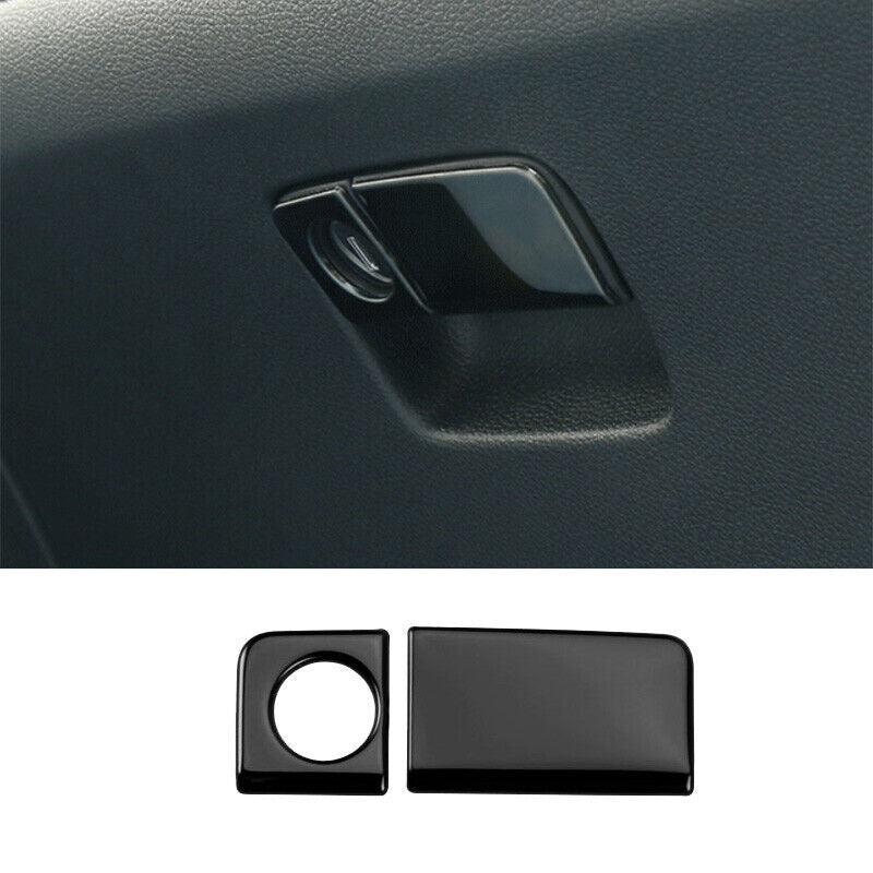 Storage Box Handle for Co -Pilot Cover Trim Bright Black for Honda CRV CR-V 2017-2021