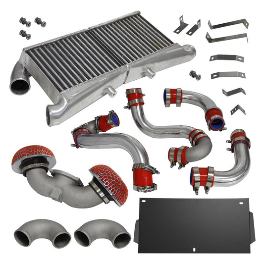 Intercooler Kit for Nissan Twin Turbo Fairlady Z32 300ZX VG30DETT 1989-1996 Red