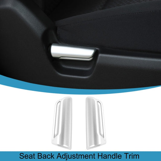 Silver for Seat Back Adjustment Handle Panel Cover Trim for Suzuki for Jimny 2019-2023