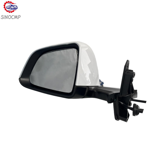 Left Driver Side Mirror Power Fold Heated for Tesla for Model y White 2020-2023