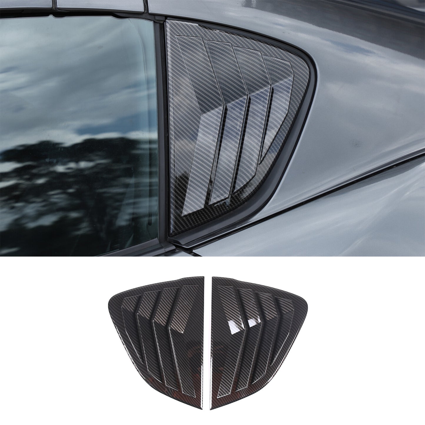 Matte black ABS internal gear shift lever cover for Toyota Tacom @ 2016-22