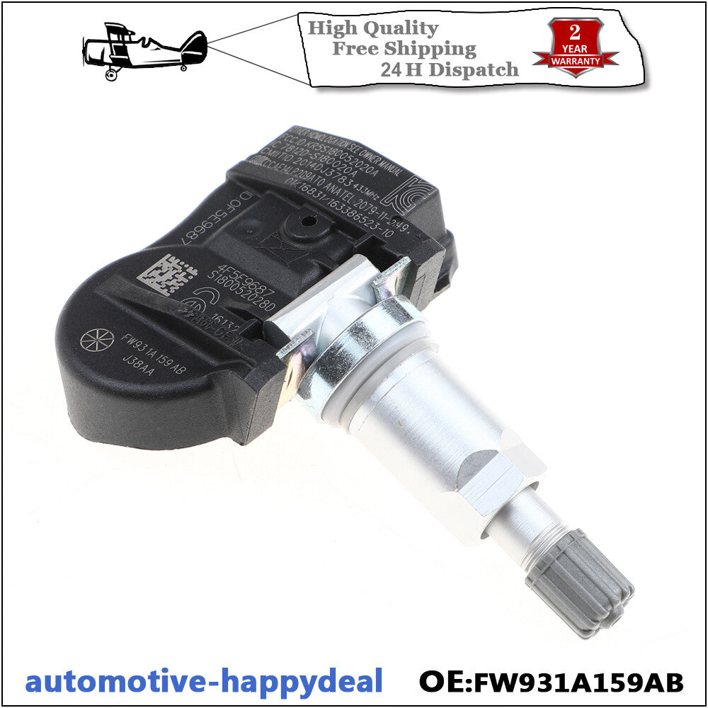 4X Tyre Pressure Sensor TPMS For Land- for Rover Range- for Rover Discovery FW931A159AB