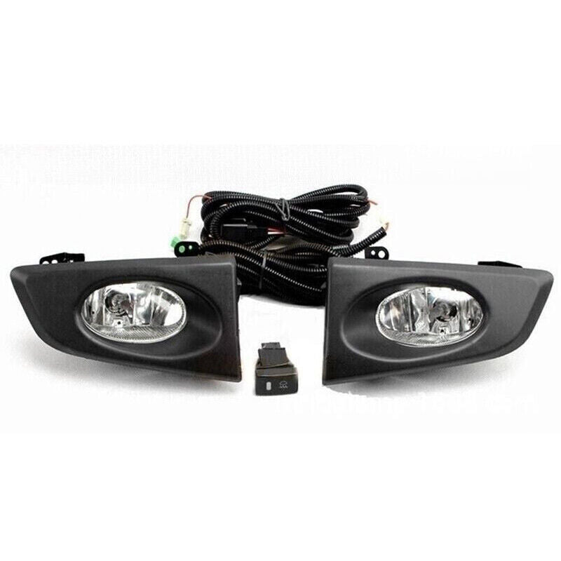 for HONDA JAZZ/FIT GE6 GE8 2009 2010 2011 1 Set Front Fog Light Fog Lamp Grille