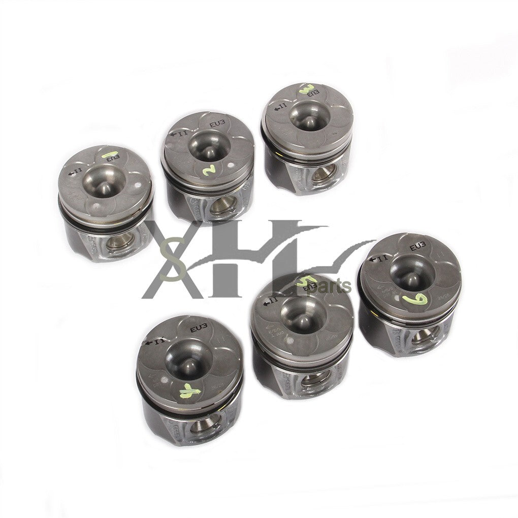 2.5TDI 6PCS Pistons Rings Kit Fit For BAU AKE AYM BFC BAU BCZ