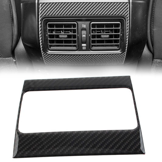 Interior Rear Central Console Cover Trim Fit for Toyota for Land Cruiser Prado 2010-2018