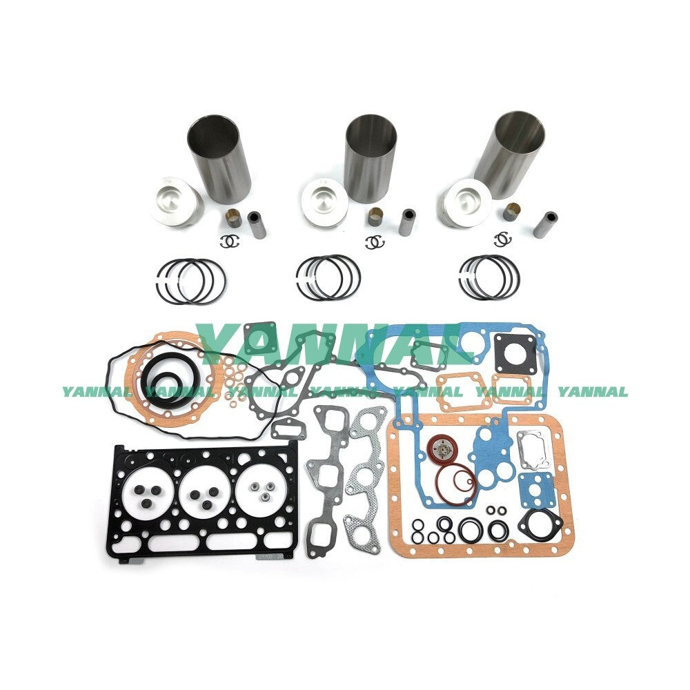 D1703 Overhaul and Reconstruction Kit with Complete Gaskets for Kubota Diesel Engines