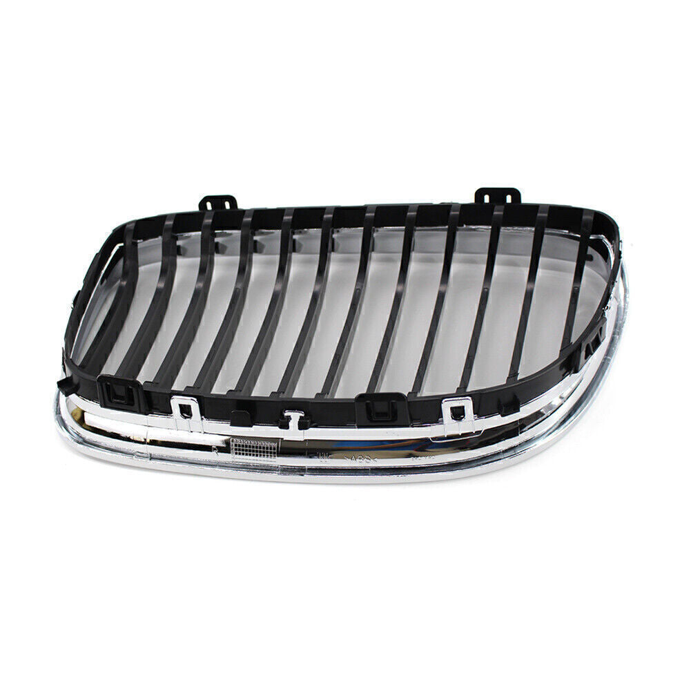 Chrome ABS, black, suitable for BMW E90, E91 LCI, 328i, 335i front kidney grille (2009 - 2011 10-).