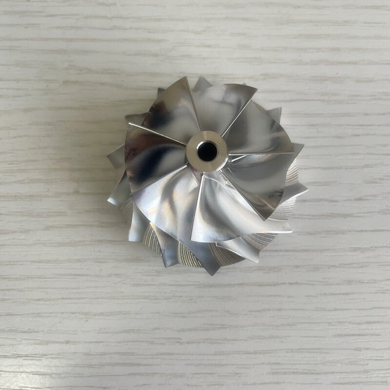 RHF5 forward 46.50/60.00mm 7+7blades high-performance billet compressor wheel