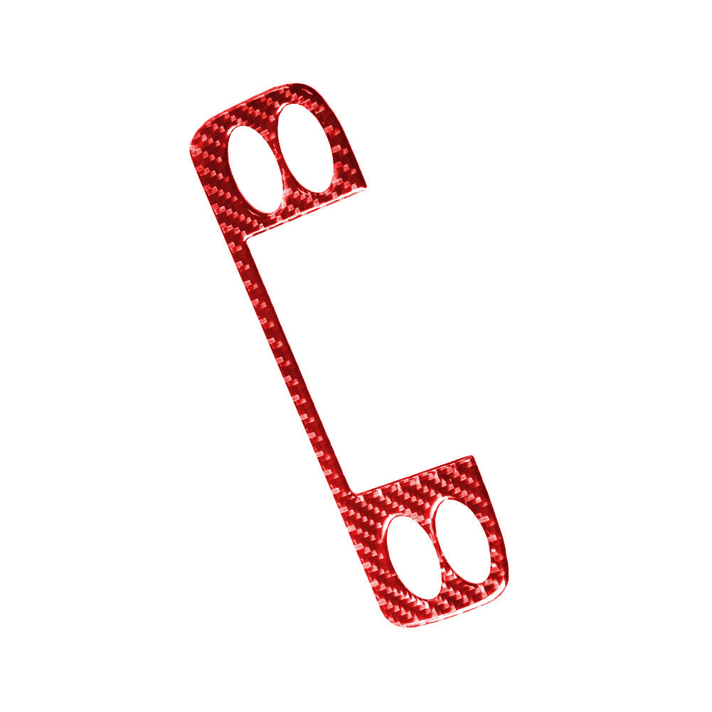 Red Carbon Fiber Electric Window Trim for Porsche /996