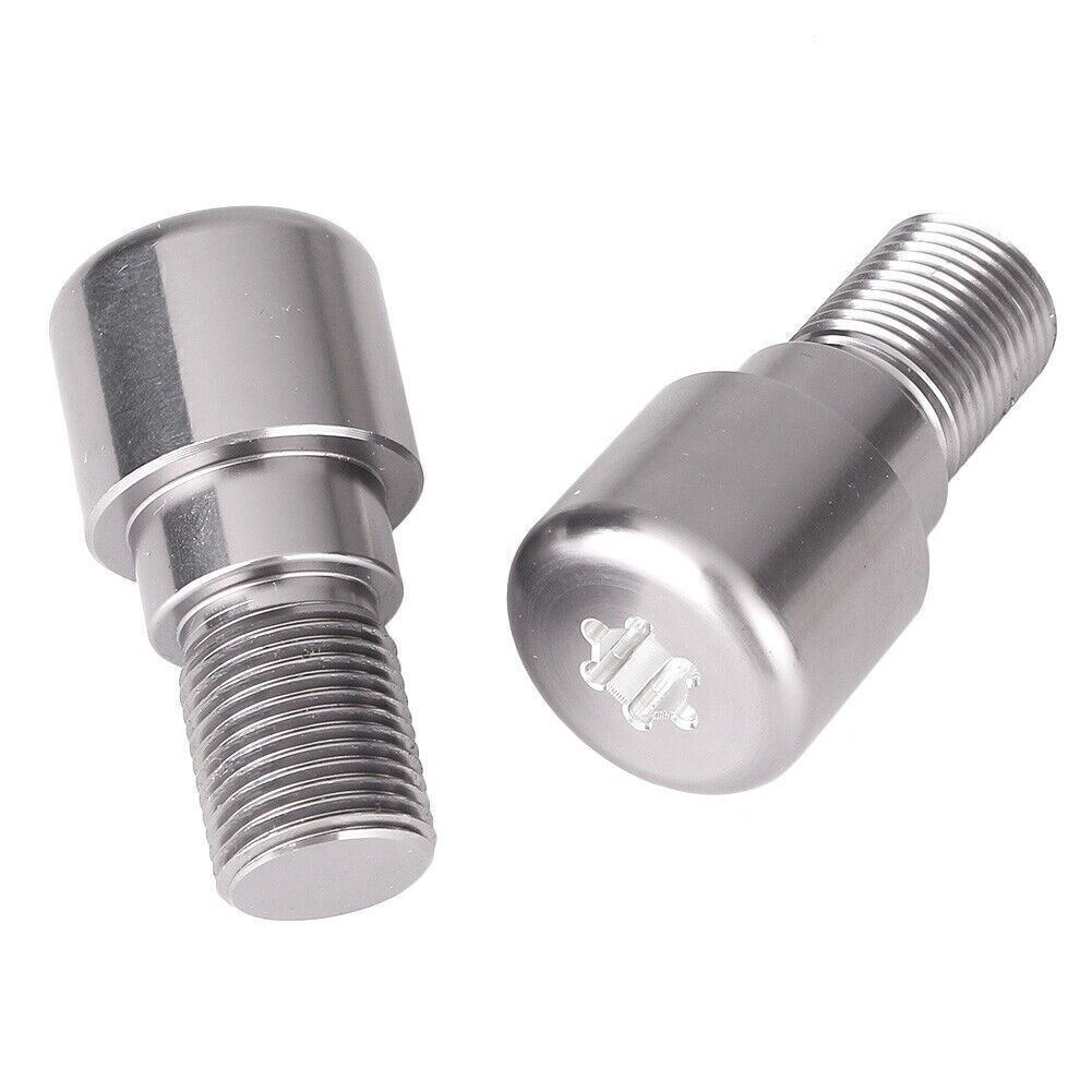 18mm Handle Bar End Grips Plug for Yamaha YZF R6 1999-05  YZF R6S 06-12 Gray