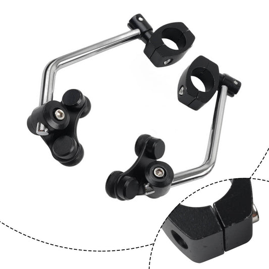Universal Motorcycle Windshield Mounting Hardware Kit For 25MM Bars