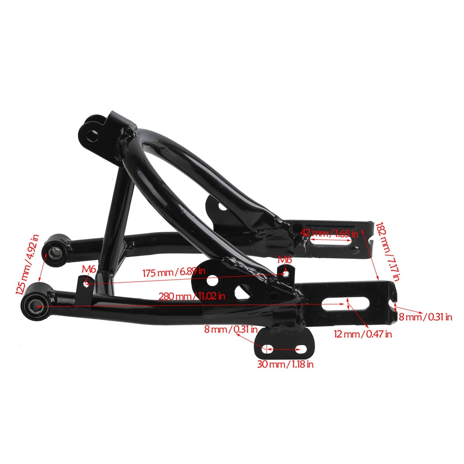 10-inch rear wheel, 3.00-10 tire, swingarm suitable for pit bike coolers 50/70/110cc CRF50 XR