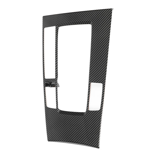 Hot Center Console Gear Panel Frame Cover Carbon Fiber Style Parts For 3