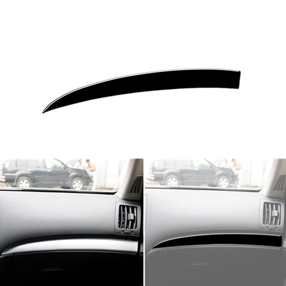Piano Black Interior Glove Box Strip Cover Trim for Infiniti G37 2010-2013