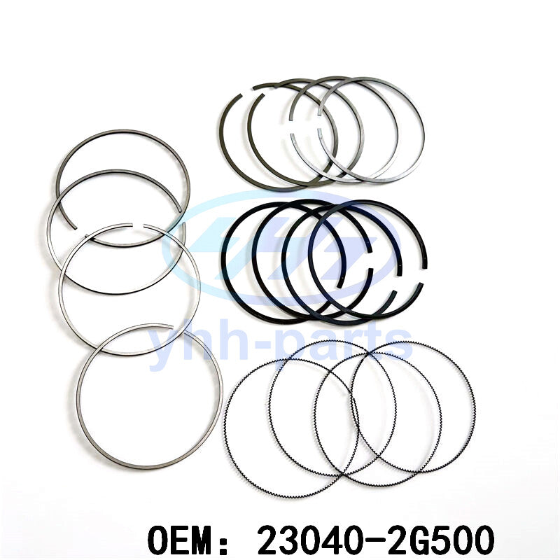 23040-2G500 Engine Piston Rings 11-18 Santa Fe Sport Sonata Optima Sorento 2.4L