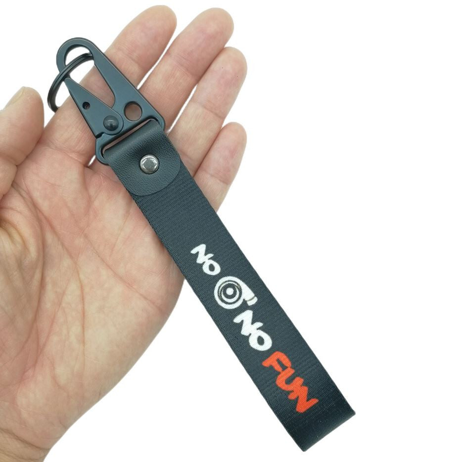 Car keychain/key ring with lanyard - uninteresting for Mitsubishi car accessories