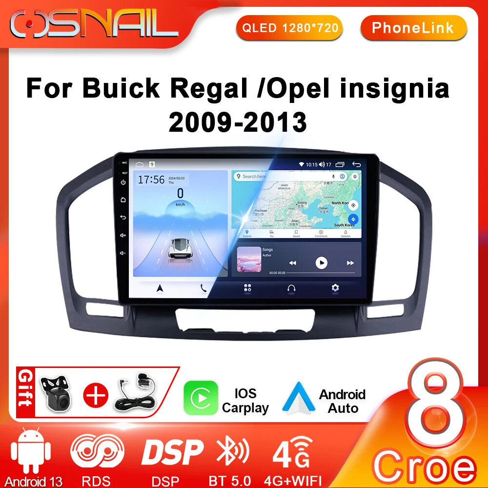Android Auto Car Radio for Buick Regal for Opel Insignia Multimedia Video Player GPS