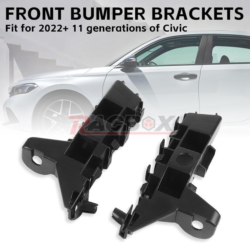 1Pair Bumper Bracket Fit for Honda for Civic 2022-2023 Front LeftRight Side