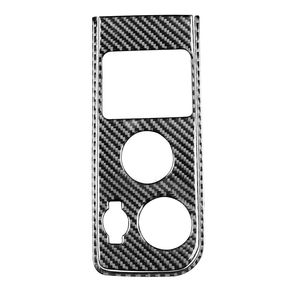 Carbon Fiber Dim Light Control Cover Trim For Silverado for GMC for SIERRA 2014-2018 B