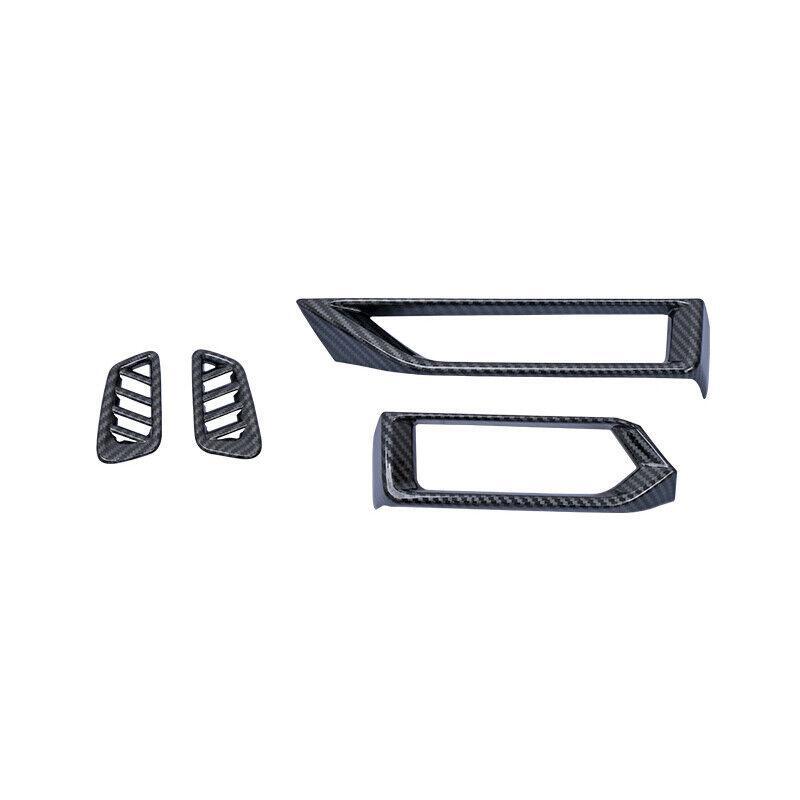 for Nissan Sentra Sylphy 2020-2022 Carbon Fiber Console LR Air Outlet Vent Trim
