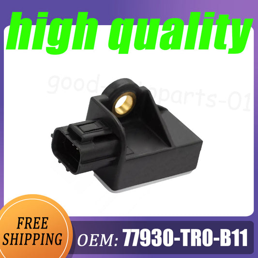 4-pin impact sensor left/driver's side 77930-TR0-B11 for 2012 for Honda for Civic Black