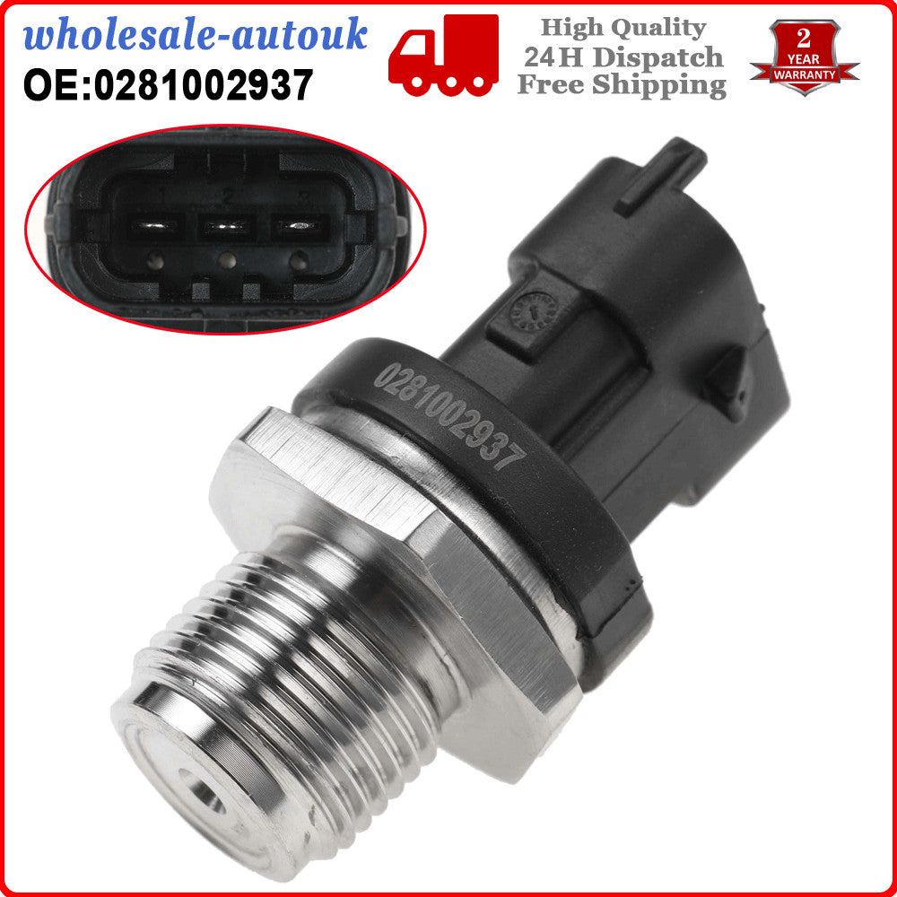 FIT Alfa for VOLVO XC60 XC70 XC90 2.4 D D5 AWD FUEL RAIL PRESSURE SENSOR 0281002706
