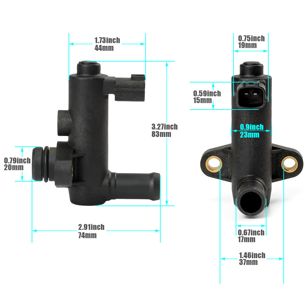 Vapor Canister Purge Valve 911-502 for Nissan Sentra Xterra 2000-2003 2002-2004