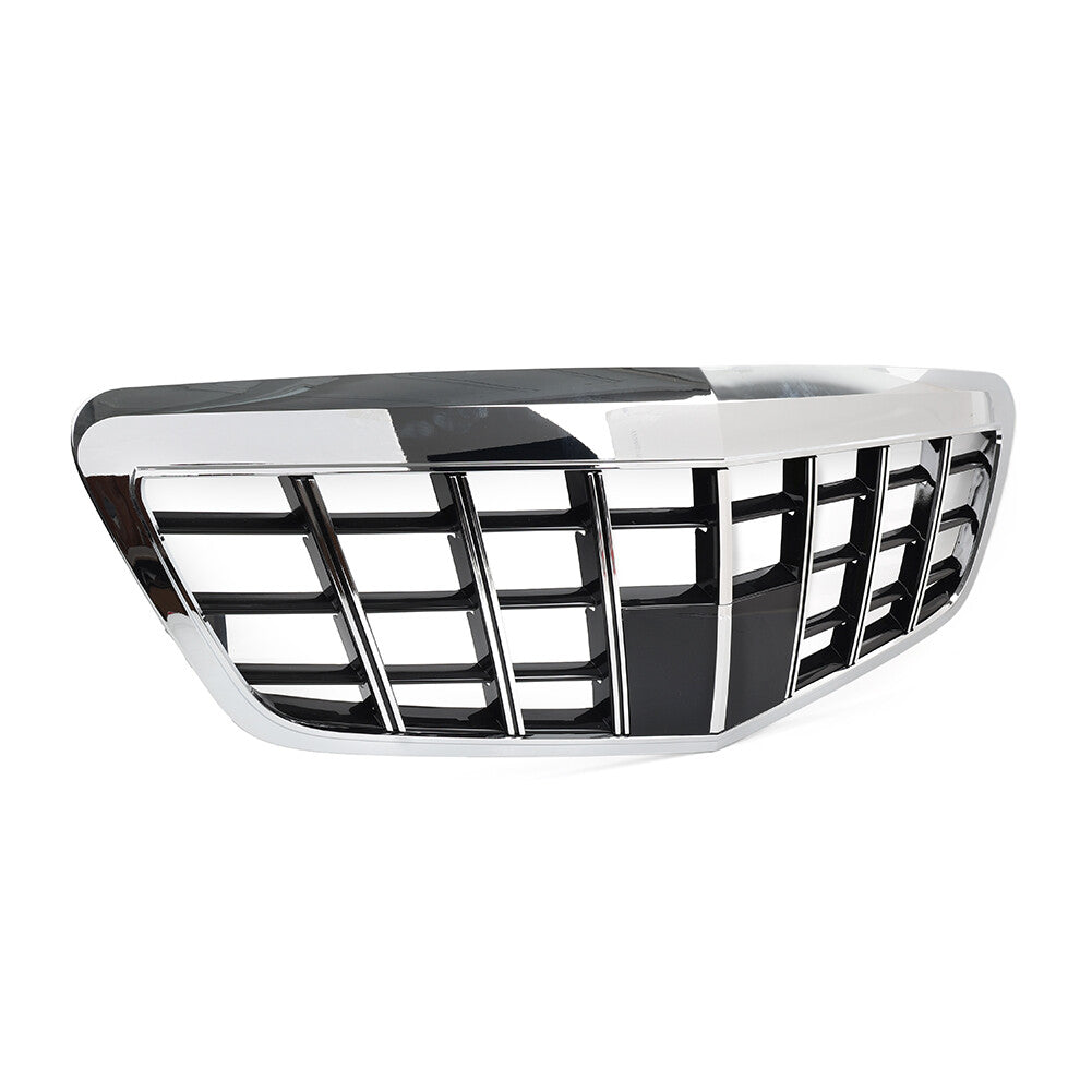 Front Bumper Radiator Hood Chrome Grille for Benz S Class W221 2009-2013