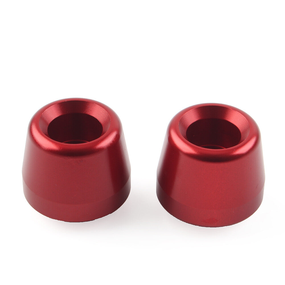 2¢ª CNC-Lenkergriffe Lenkerendschieberkappe f¨¹r for YAMAHA YZFR1 YZF-R1 2015-2023 Rot