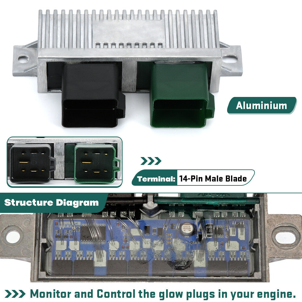 Glow Plug Control Relay Module For 00-10 for Ford E350 F250 F350 F450 F550 Excursion
