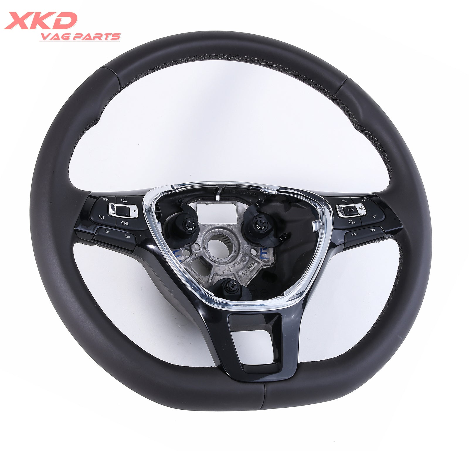 Light Brown Multifunction Steering Wheel With Cruise for VW for Jetta MK6 for Tiguan