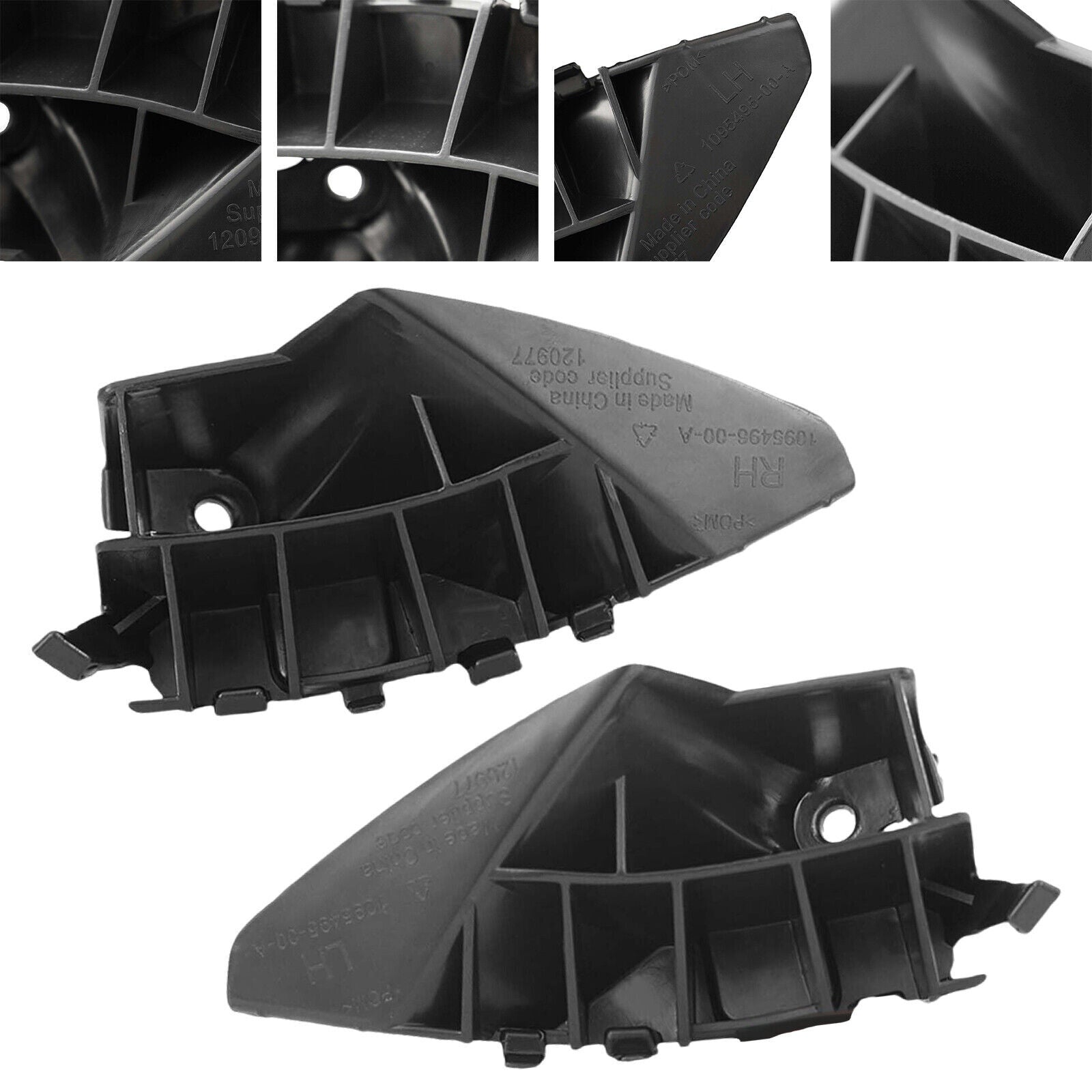 Pair Fender Bracket Support Set 109549500A 109549600A fit 12-21 for Tesla for Model S AT