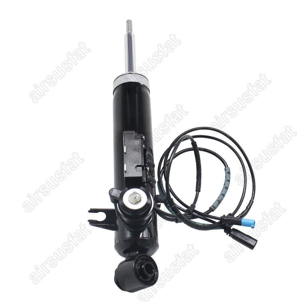 2-piece adjustable black front bumper lip separator strut support rod boiler