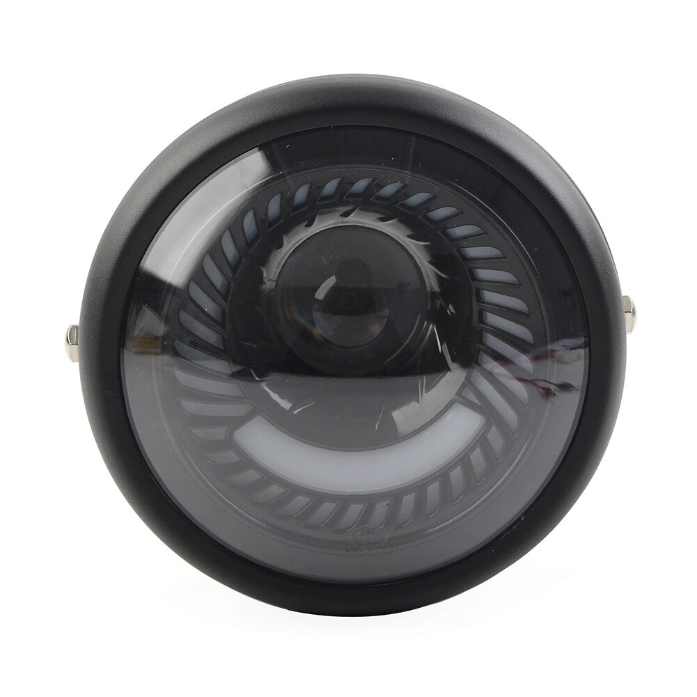 5-3/4 Switchback wei?e LED Halo DRL Angel Eye Scheinwerfer Motorrad