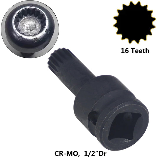 Car for seat screw removal socket removal tool 1/2 inch Dr 16 screw mount for BMW X7