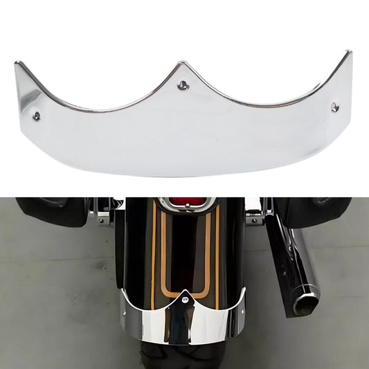 Rear Mudguard Tip Edge Trim Chrome for Harley Fat Boy FLSTF 89-06