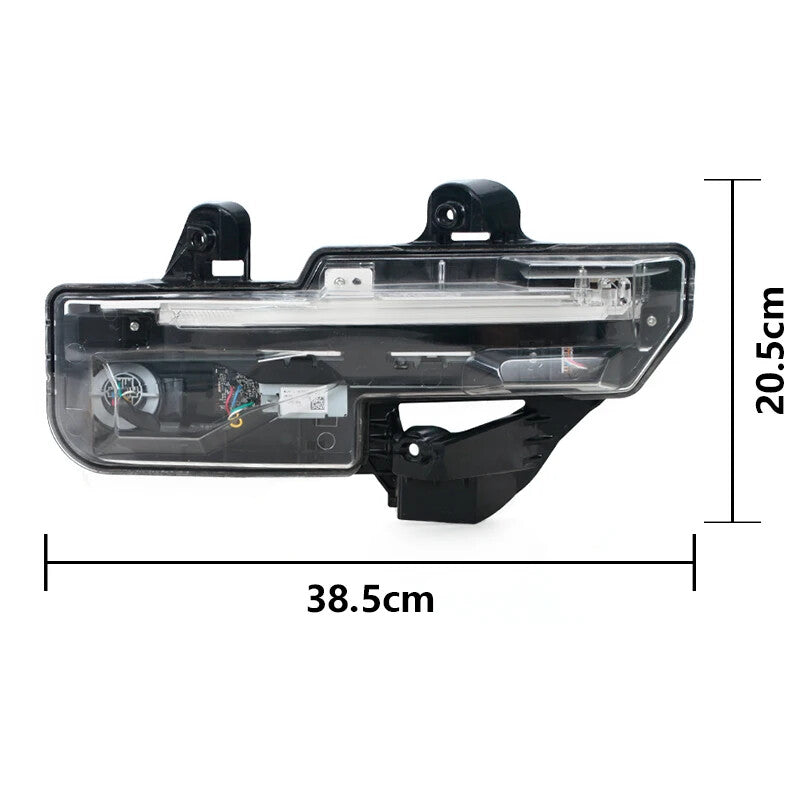 1Pair Front LED Fog Light Daytime Running Light for Mazda CX30 CX-30 2020-2022