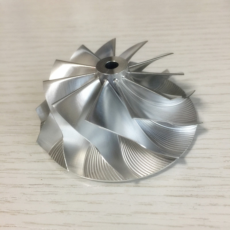 K04 11+0 Blade 48.50/61.00 mm Performance Turbine Blank Compressor Wheel