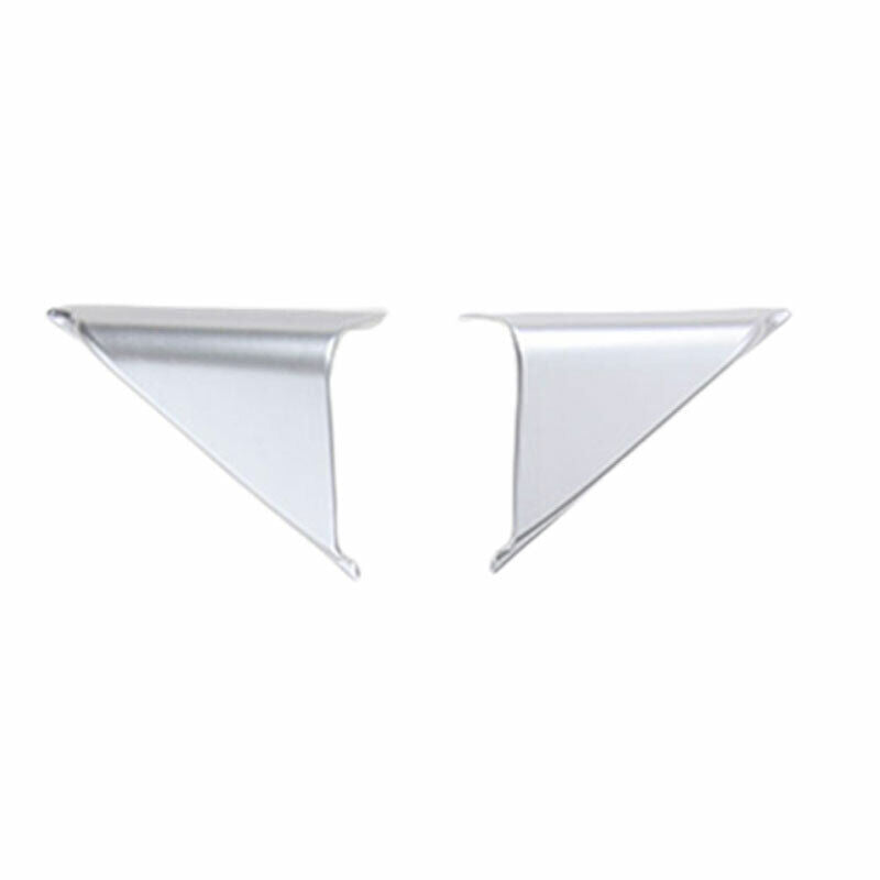 A Post Front Triangle Cover Trim 2 for Nissan Armada Y62 2017-2020 Matte Silver