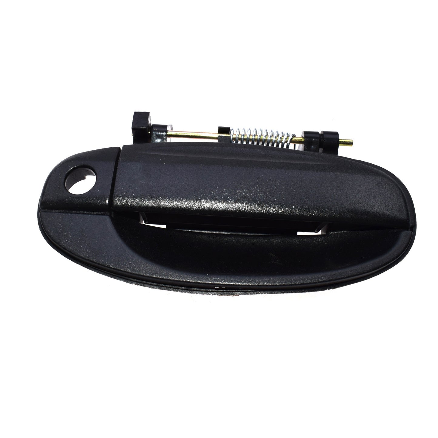 Black exterior door handle on the right front passenger side for 2004-2008 for Chevrolet Aveo