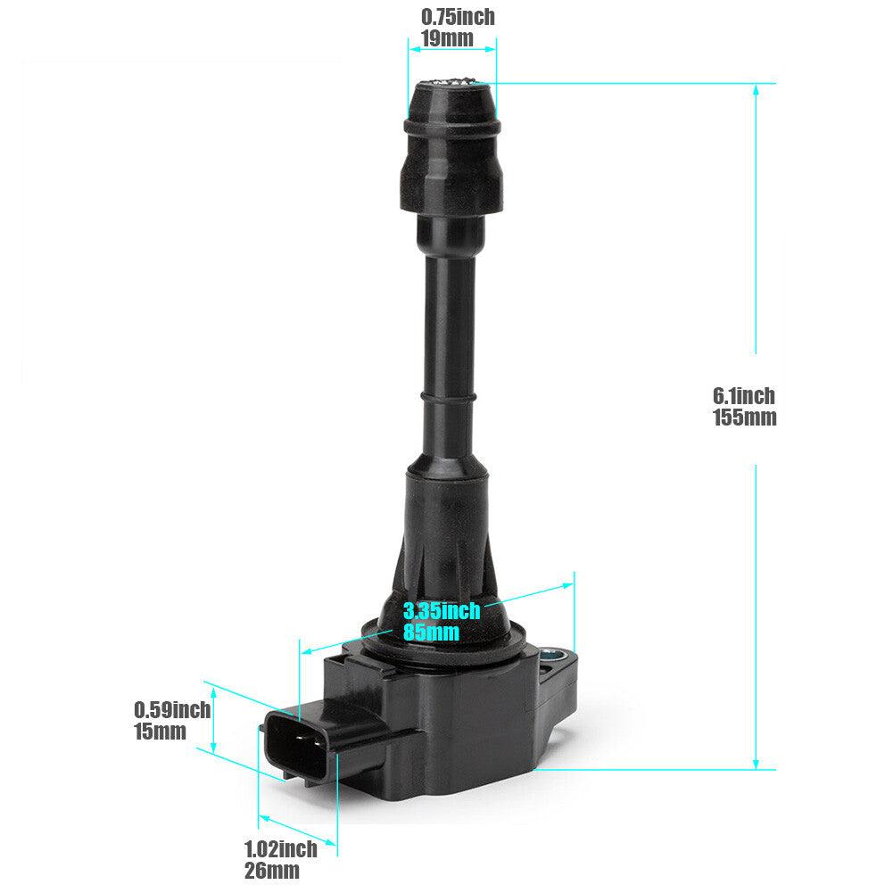 Ignition Coil 22448-JA00A Fits for Nissan Frontier Pickup NP300 4.0L 2.4L 10-11