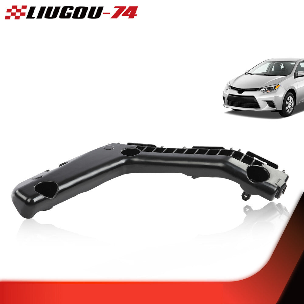 Suitable for 2014-2016 for Toyota for Corolla bumper bracket, front left driver's side, new product.