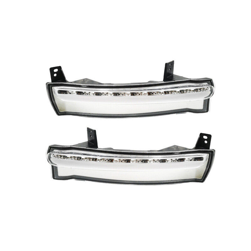 A pair of LED DRL daytime running lights and fog lights for 2017-2019 for Jeep Compass