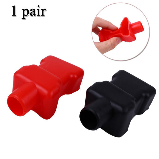 2 pieces of car and motorcycle positive battery terminal cover rubber cover insulating boots