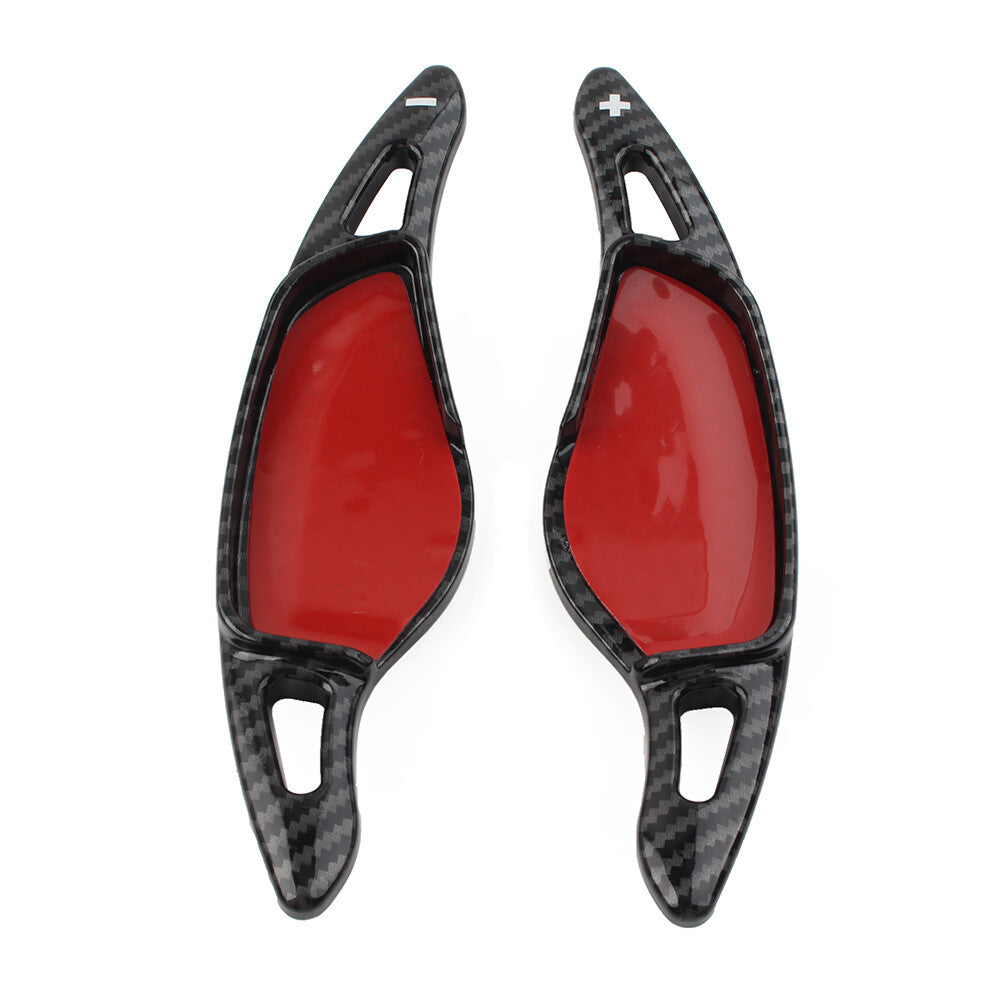 2x Steering Wheel Shift Paddle Shifter Extension for BMW 3/5/6/7/8 Series Black