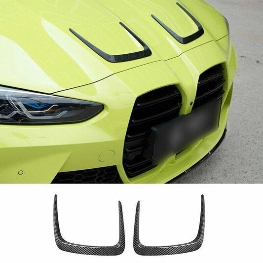 carbon fiber hood trim for BMW M3 M4 G80 G82 G83