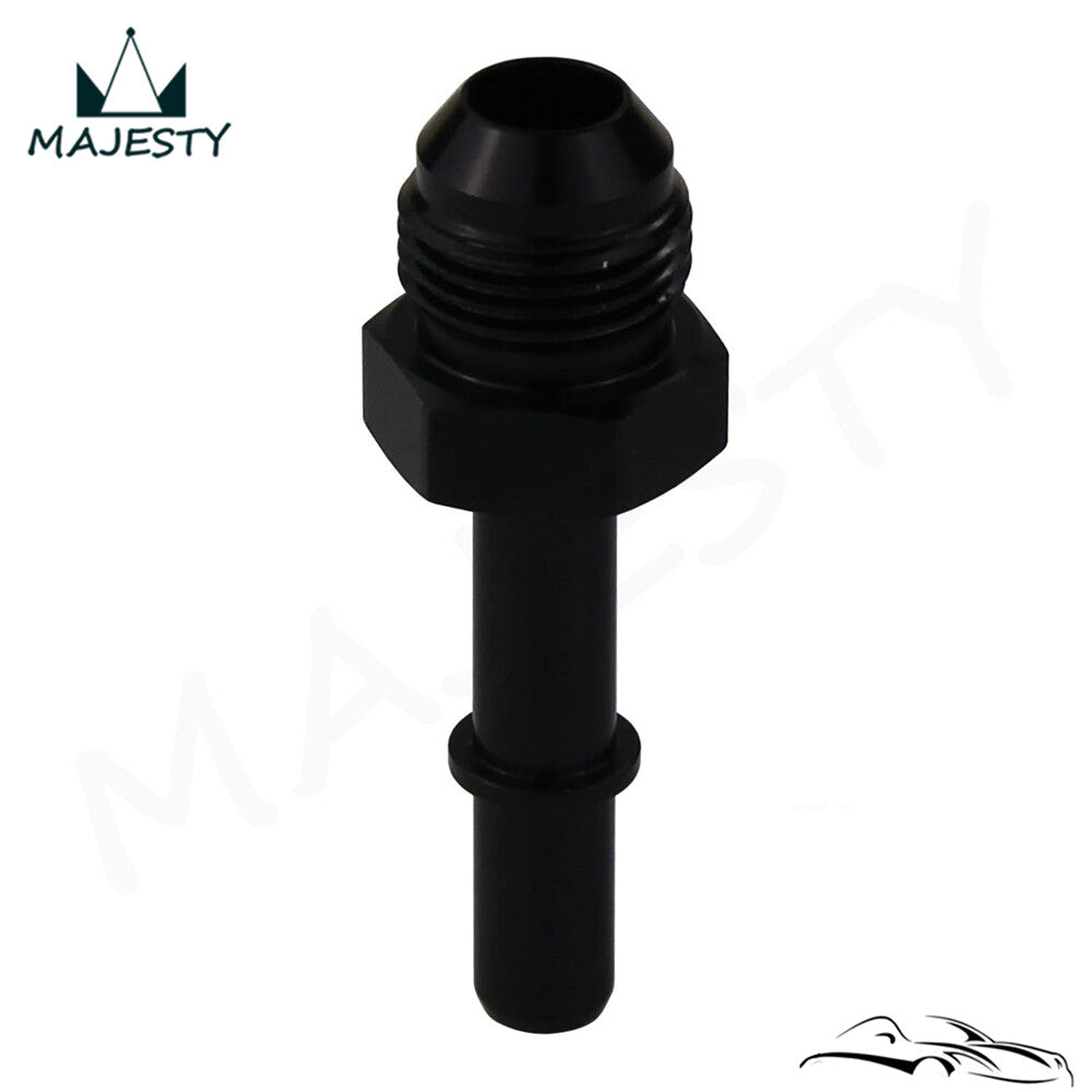 AN8 Fuel Adapter Fitting to 3/8 Quick Connect Male Fitting Adapter Push On EFI